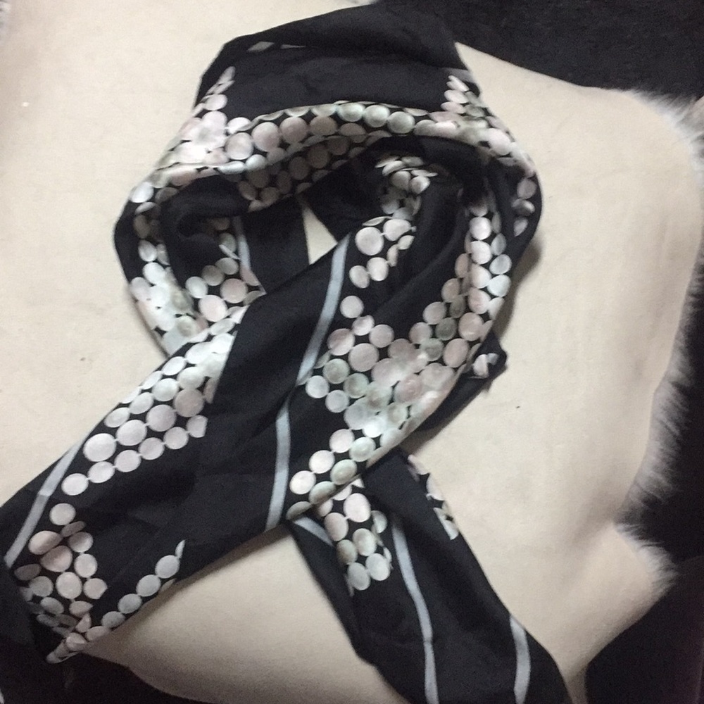 NWTscarf I got at museum 100’/. Silk
